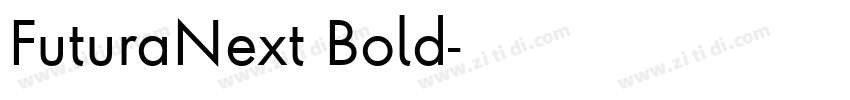 FuturaNext Bold字体转换